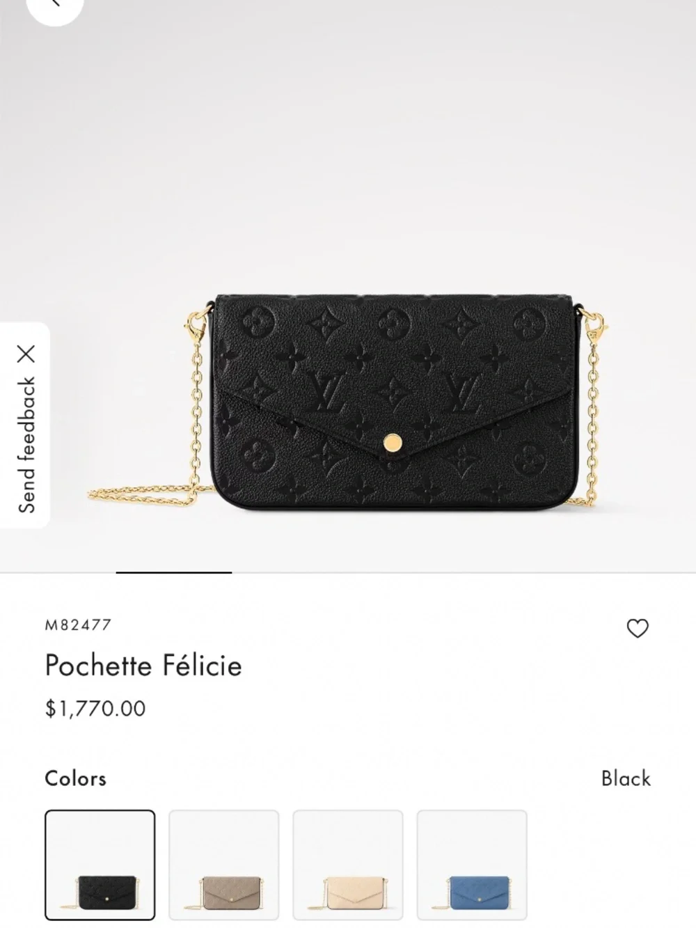 Louis Vuitton Pochette fèlicie